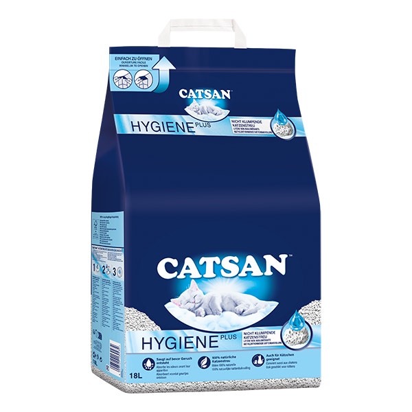 CATSAN™ Hygiene plus litter 18L